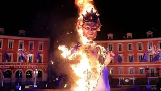 carnaval de nice 2022 cérémonie de clôture 🎉🎆