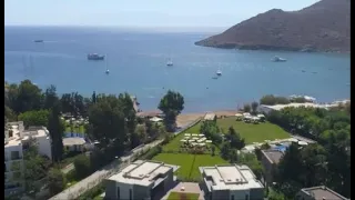 Bodrum Karaincir Koyu Denize sıfır Naringi Sahil Evlerinde satılık 2+1 lüks daire