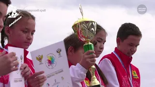 Ученики Краснооктябрьской школы  стали победителем в «Президентских состязазаниях»