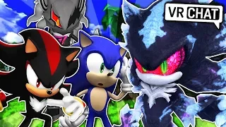 Sonic & Shadow Meet Mephiles! (VR Chat)