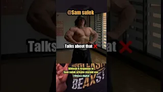 Athlean X response to Sam Sulek private steroid use 🤔💉
