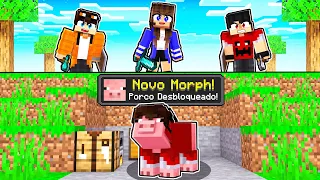 CAÇADORES vs SPEEDRUNNER mas viro MOBS