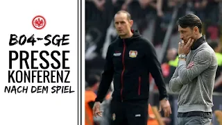 Pressekonferenz nach B04-SGE | Eintracht Frankfurt