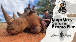 Liam Urry Safaris 2024 Promo Film (Rhino, Buffalo, Lion, Crocodile)