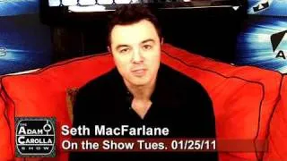 Seth MacFarlane on The Adam Carolla Show 01/25/11