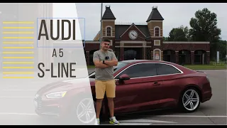 Обзор зажигалки для эгоиста - Audi A5 S-line Coupe 2017. Едет ли?