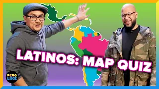 Latinos Try To Label A Map Of Latin America