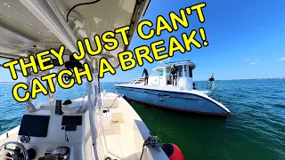 Unexpected Delays: 44ft Mantra Yacht Encounters Mechanical Issues | 44ft Manta