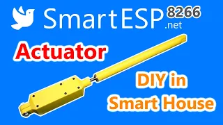 How to make Linear Actuator. DIY Linear Actuator.