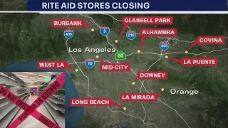 List of LA Rite-Aid locations closing