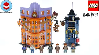 LEGO Harry Potter 76422 Diagon Alley Weasleys' Wizard Wheezes - LEGO Speed Build Review