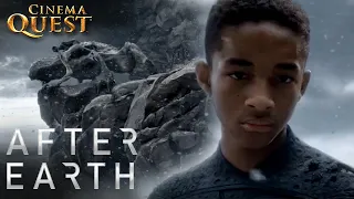 After Earth | Kitai's Finishing Blow To Ursa (ft. Jaden Smith) | Cinema Quest