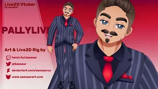 PallyLIVE - Vtuber Model Showcase