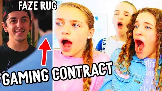 REACT TO Gaming Contract FAZE RUG DHAR MANN "shy kid gamer" w/The Norris Nuts