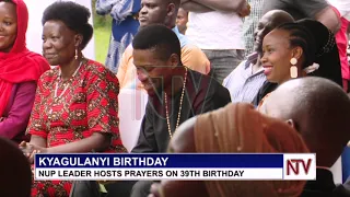 Kyagulanyi hosts prayers on 39th birthday