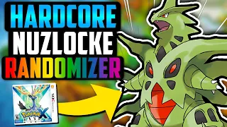 CAN I BEAT A POKÉMON X HARDCORE NUZLOCKE WITH ONLY RANDOM POKÉMON!? (Pokémon Challenge)