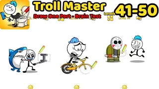 Troll Master - Draw One Part - Brain Test Levels 41 - 50 Gameplay Walkthrough