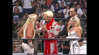 Ric Flair kicks Jeff Jarrett out of the Four Horsemen! feat Mongo & Benoit 1997 (WCW)