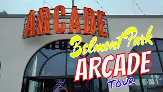 Belmont Park Review🌴 and Arcade Tour in San Diego California😎🌊 Beach Arcade, rides and games