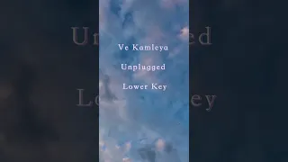 Ve Kamleya | Arijit Singh | Lower key Unplugged karaoke | StudioHut ||