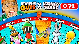 Liberei todas skins do Looney Tunes no Stumble Guys 0.72 (Skins e Emotes)