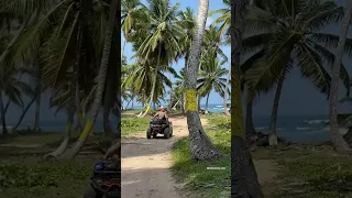 ATV Tour in the Dominican Republic (drive yourself, wild beaches)-iDominicana.com #dominicanrepublic