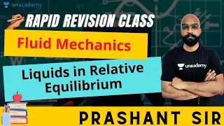 Liquids in Relative Equilibrium | Fluid Mechanics | Prashant sir