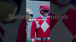 Tommy Oliver’s last morph 🥺