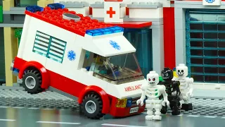 Lego City Emergency Hospital Skeleton Man