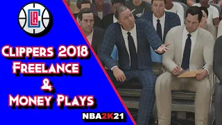 Clippers 2018 Freelance & Money Plays Playbook Tutorial For MyTeam & Play Now (NBA 2K21)