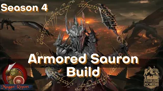 Armored Sauron 🟢Commander Build in Lotr rise to war