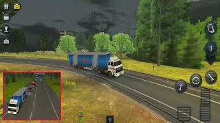 Driving In Heavy Rain  | Truck Simulator Ultimate | TSU - Android Gameplay 07 #SRGaming