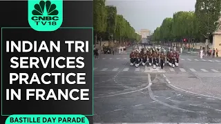 WATCH | Indian Tri Services Contingent Holds Practice Sessions In France Ahead Of Bastille Day