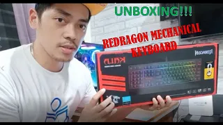 UNBOXING!!! REDRAGON MECHANICAL KEYBOARD (KALA)