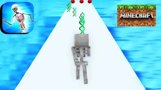 Monster School: DNA RUN 3D CHALLENGE - Minecraft Animation