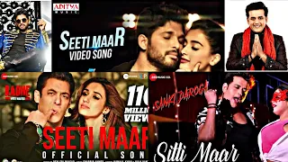 Seeti Mar Song। Bhojpuri v/s South v/s Bollywood। Salman Khan, Ravi Kishan, Allu Arjun Song ।