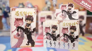 Unbox Adou-Loong Fantasia Series Action Figure BJD Blind Box#unboxing #loong #cute #toys #bjd