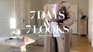 7 Days 7 Looks | A Week in Outfits | Autumn Wardrobe | Fall Outfits | Minimalist Wardrobe Essentials