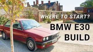 BMW E30 Build Project Intro | M52 Engine Swap Restomod E30 Restoration | Buying 316i Base Car | 001