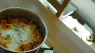 중독성 쩌는 치즈 라볶이 만들기 / 레시피 Cheesy Rabokki ASMR