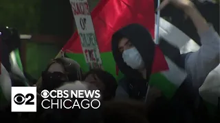 Police respond to DePaul University campus in Chicago due to escalating protests