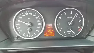 BMW 530xi e60 (272hp)  0-100 acceleration