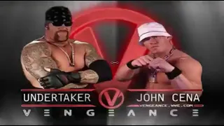 The Undertaker vs John Cena  Vengeance 2003 HIGHLIGHTS