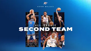 Cason Wallace named to 2023-24 Kia NBA All-Rookie Second Team ⚡| Top Plays | OKC Thunder