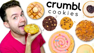 Trying Crumbl Cookies for the first time EVER! - Honest Review
