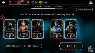 Mortal Kombat Mobile IOS & Android/ BOSS BATTLES Lin Kuei Tower 10-150