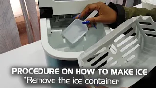 INNOVIA PORTABLE ICE CUBE MAKER (MAKE ICE  CUBE IN LESS THAN 7 MINUTES!)