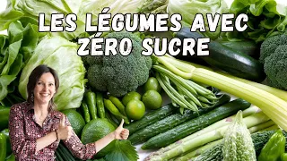 Les légumes les plus pauvres en sucres