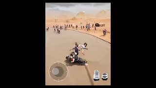 Age of Origins game ads '6' Bike Upgrade Zombie Survival