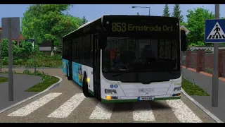 Omsi 2 #431 Hohenkirchen Linie 853 nach Ernstroda Ort [MAN Lion´s City Ü]